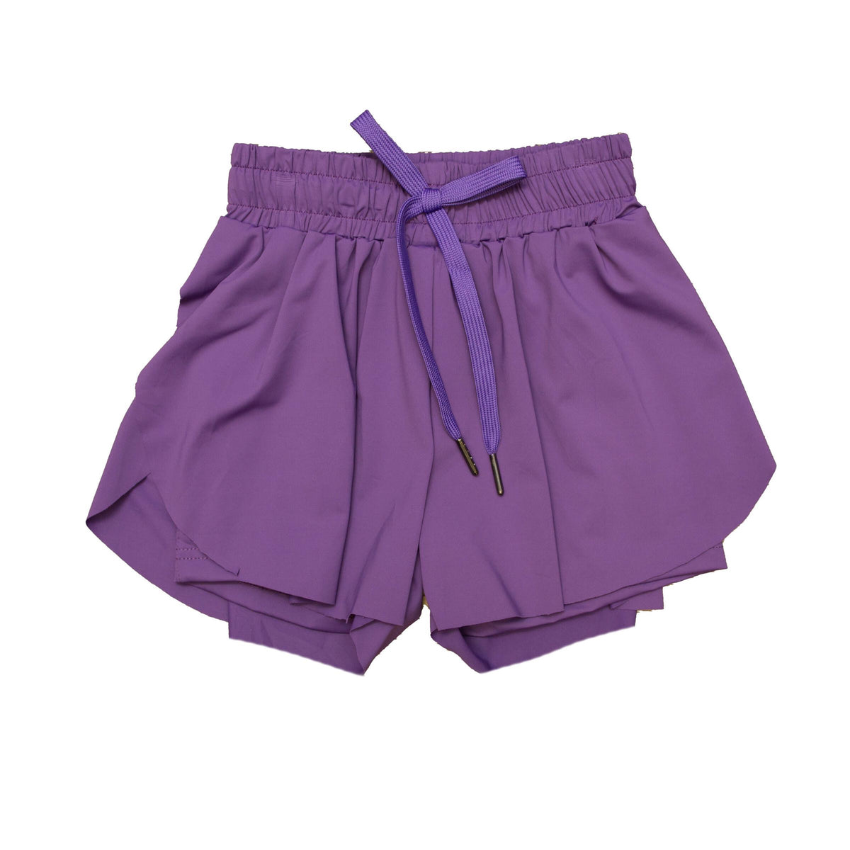 Belle Cher Butterfly Shorts - Purple