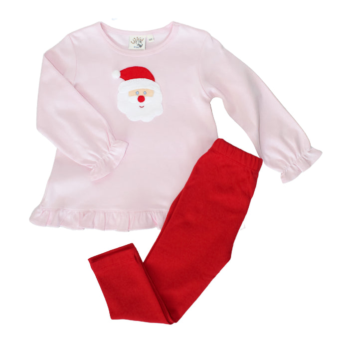 Luigi Kids Santa Legging Set