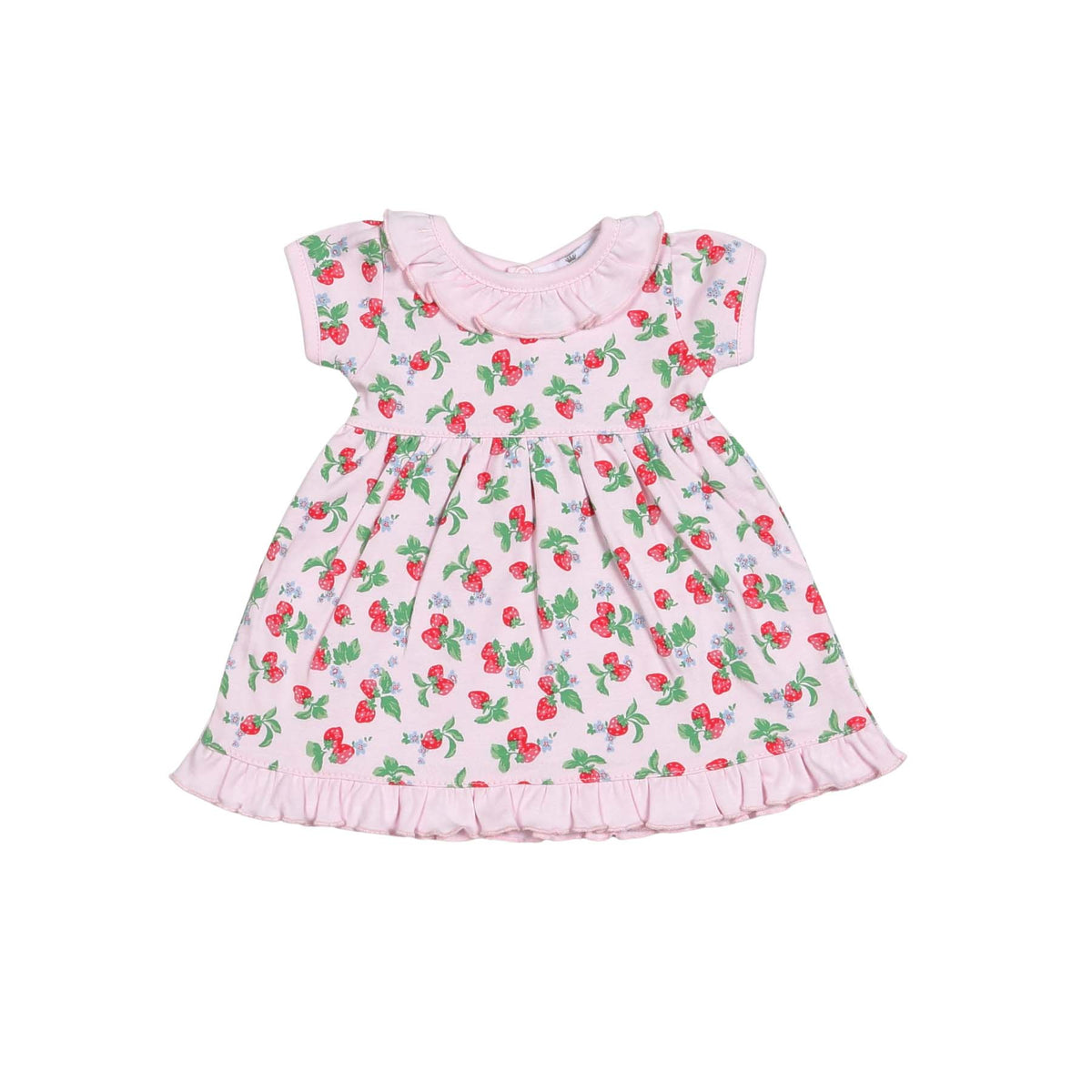 Baby Loren Doll Strawberries Nightgown - Pink