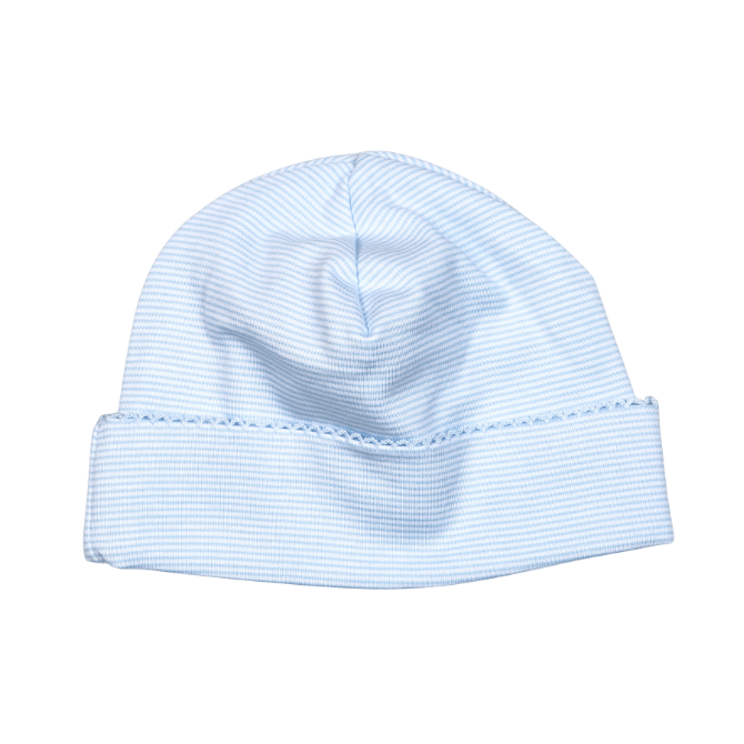 *Pre-Order* Baby Loren Hat - Blue Stripes
