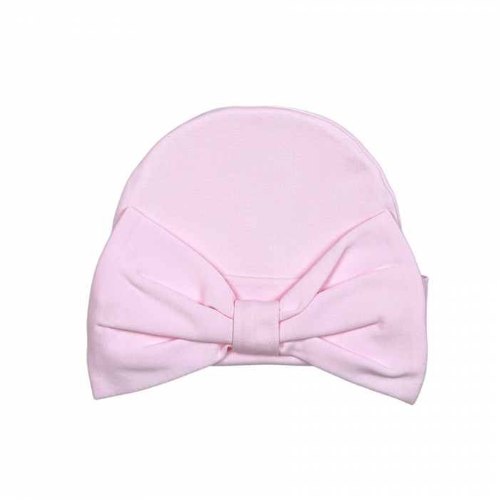 *Pre-Order* Baby Loren Hat w/ Bow - Pink
