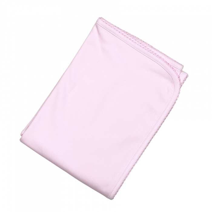 *Pre-Order* Baby Loren Receiving Blanket - Pink
