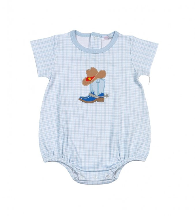 *Pre-Order* Baby Loren Rodeo Bubble - Blue