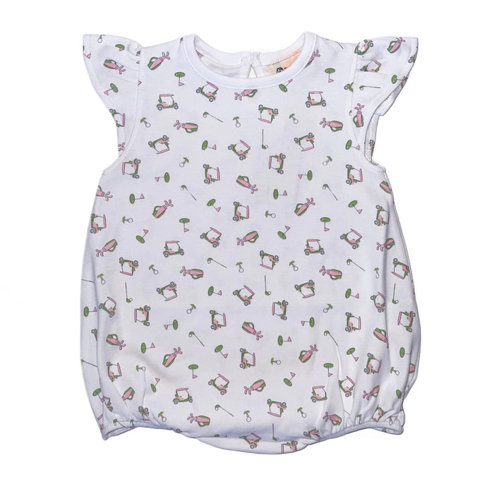 Luigi Kids Girls Golf Bubble - Pink/Green