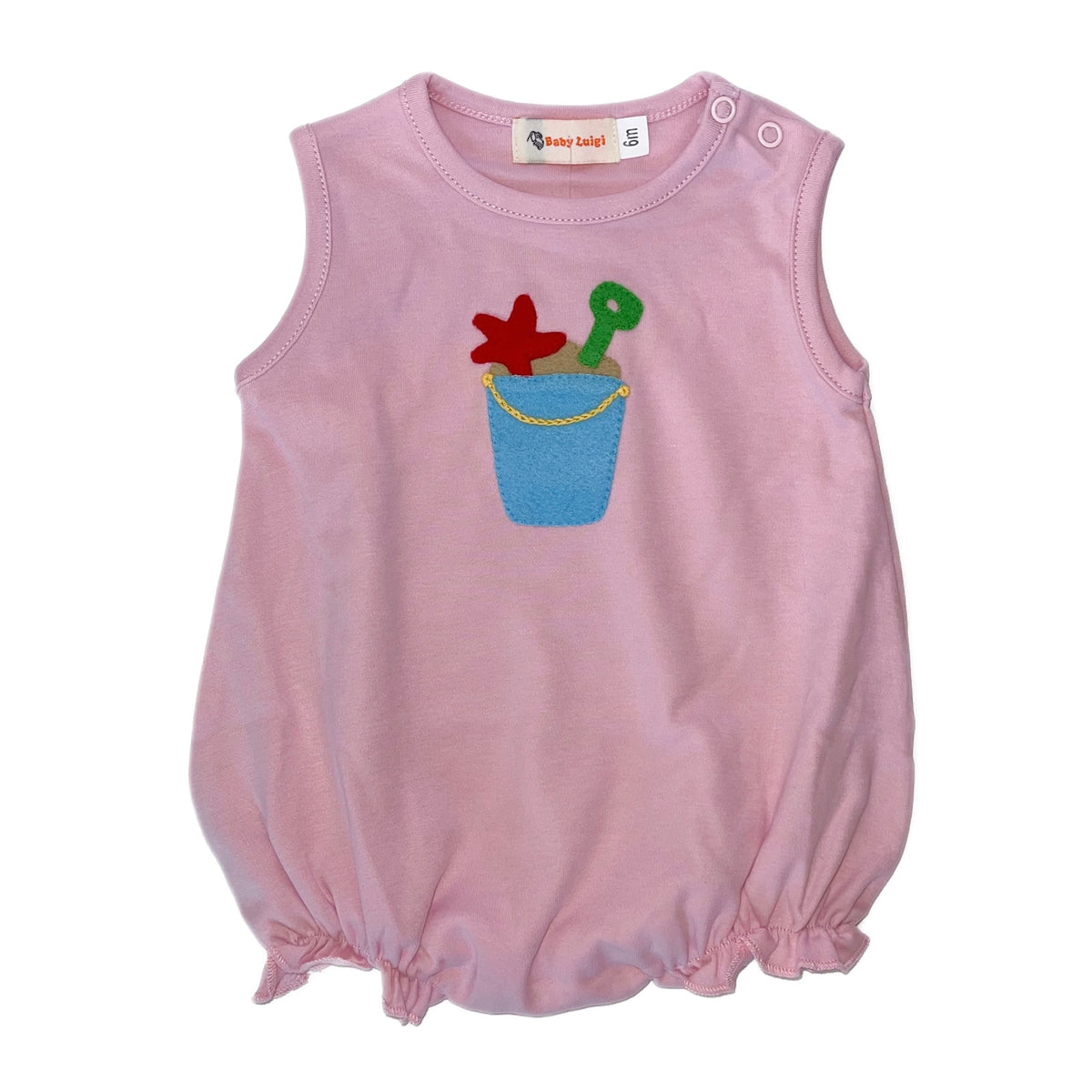 Luigi Kids Sand Pail Bubble - Pink