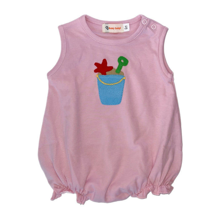Luigi Kids Sand Pail Bubble - Pink