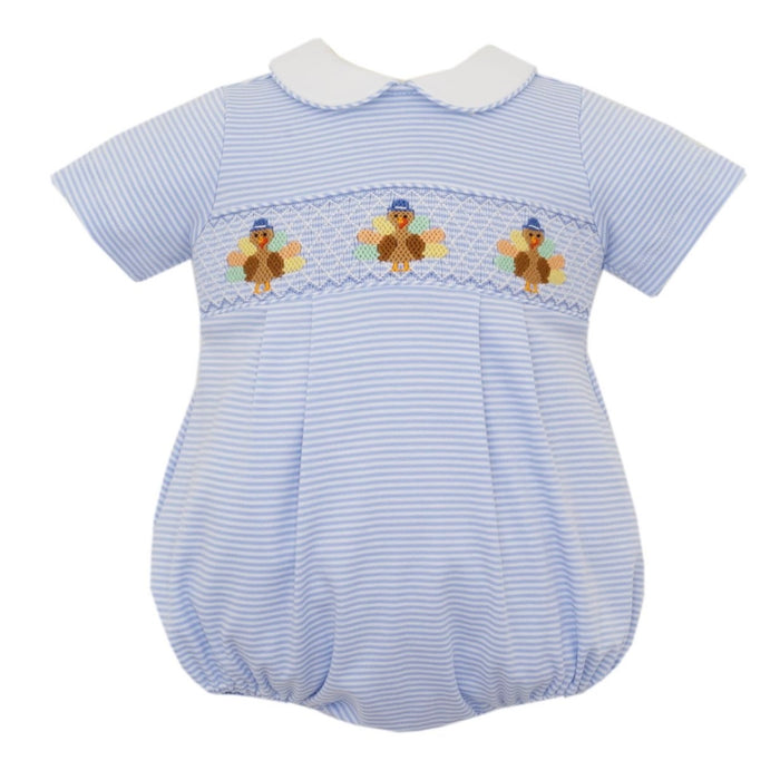 *Pre-Order* Petit Bebe Turkey Bubble - Blue