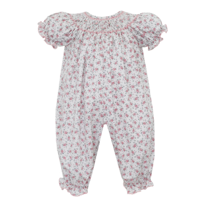 *Pre-Order* Petit Bebe Pink English Garden Floral Long Bubble