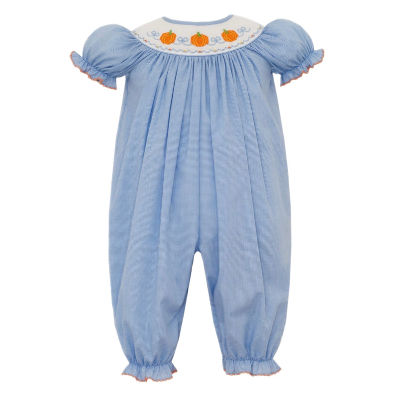 *Pre-Order* Petit Bebe Pumpkin Long Bubble - Blue