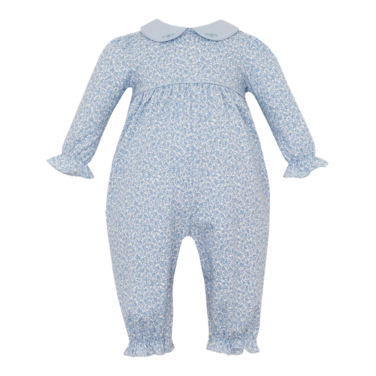 *Pre-Order* Petit Bebe Blue Liberty Floral Romper