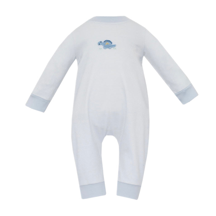 *Pre-Order* Petit Bebe Dinosaur Romper - Blue