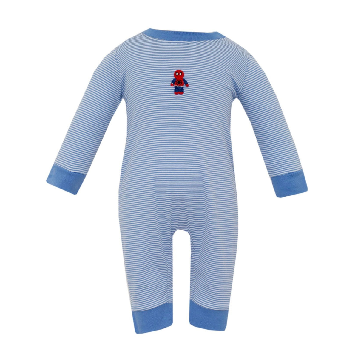 *Pre-Order* Petit Bebe Spider-Man Romper - Periwinkle Blue