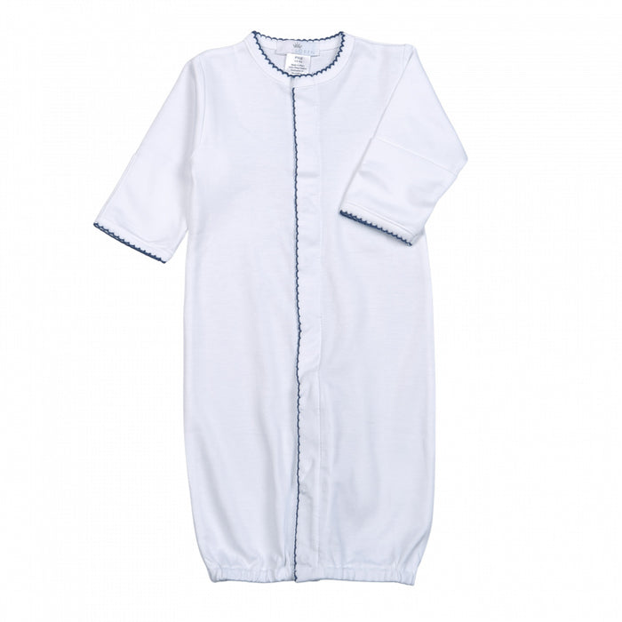 *Pre-Order* Baby Loren Converter - White w/ Navy Trim
