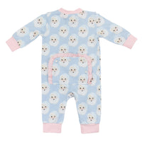*Pre-Order* Cypress Row Santa Baby Zippy Lounge - Blue/Pink