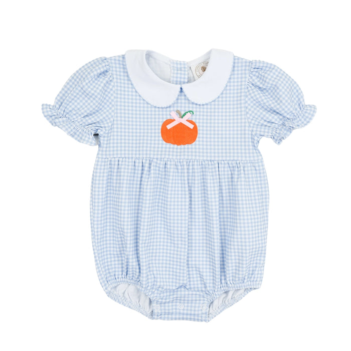 *Pre-Order* Cypress Row Girls Sweet Pumpkin Bubble - Blue