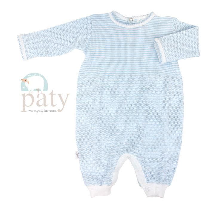 *Pre-Order* Paty, Inc. Knit Long Sleeve Romper