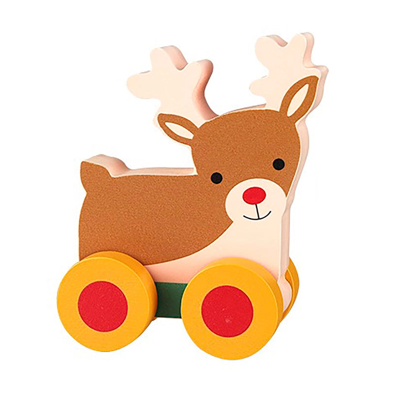 *Pre-Order* Orange Tree Toys Rudolph First Push Toy