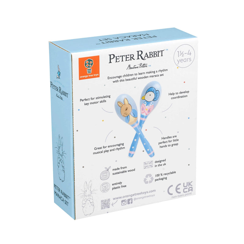 *Pre-Order* Orange Tree Toys Peter Rabbit™ Maraca Set