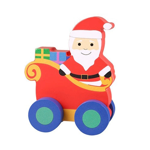 *Pre-Order* Orange Tree Toys Santa Claus First Push Toy