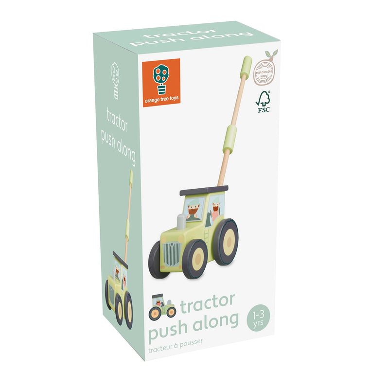 *Pre-Order* Orange Tree Toys Tractor Push Along (Copy)