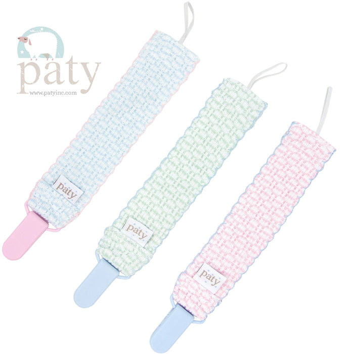 Paty, Inc. Knit Pacifier Clip