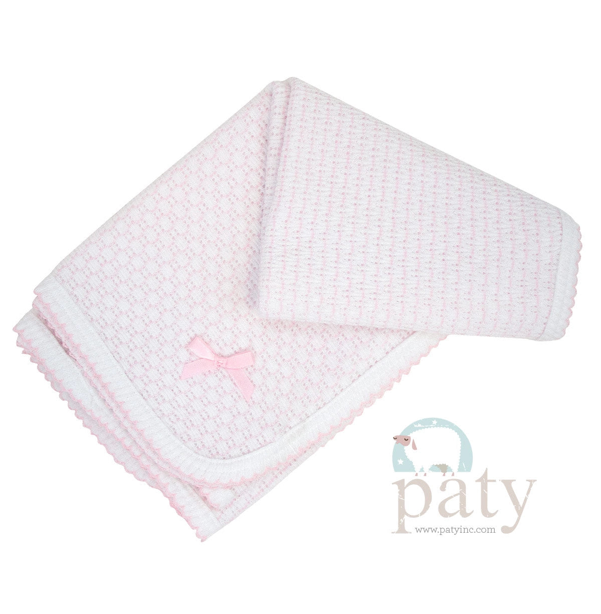 Paty, Inc. Pinstripe Receiving Blanket