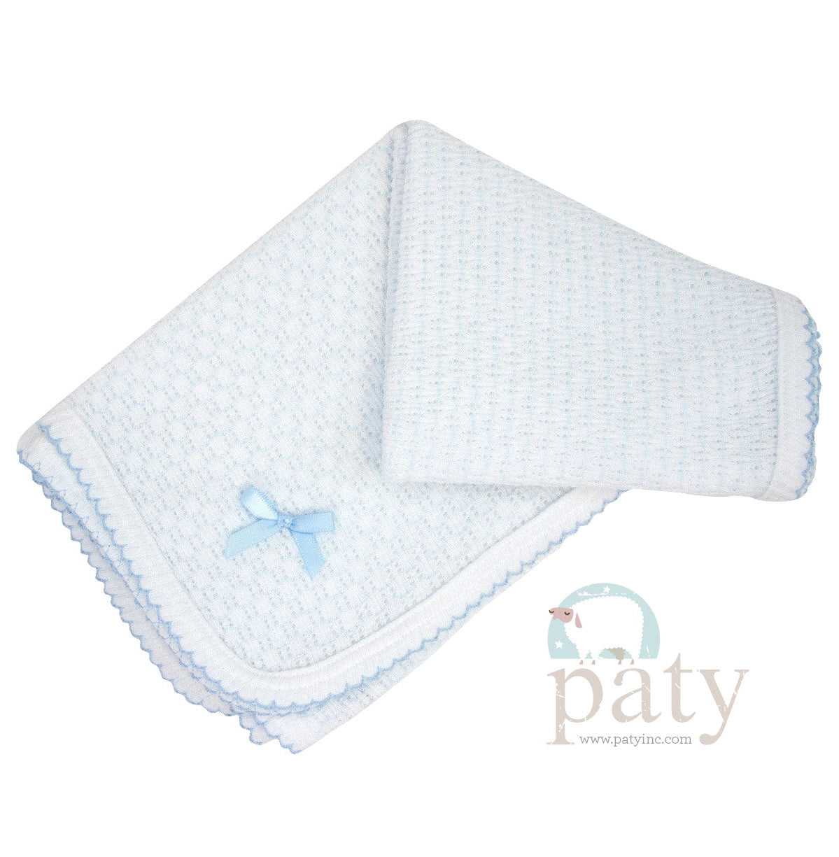 Paty, Inc. Pinstripe Receiving Blanket