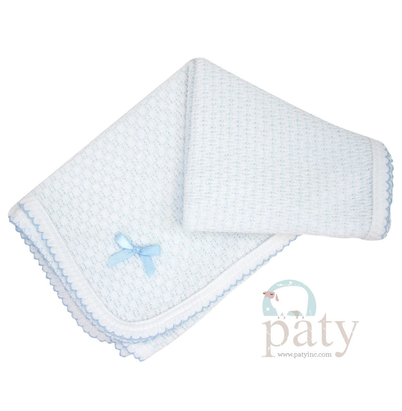 Paty, Inc. Pinstripe Receiving Blanket