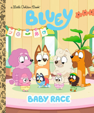 Bluey Baby Race Book
