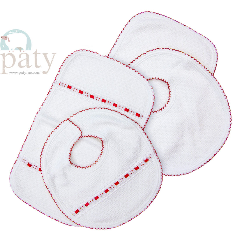 Paty, Inc. Holiday Bib & Burp Cloth Set