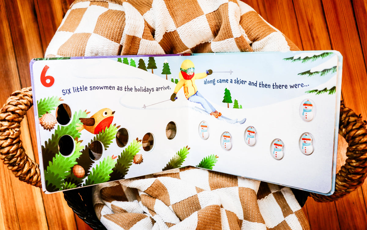 Ten Little Snowmen Board Book