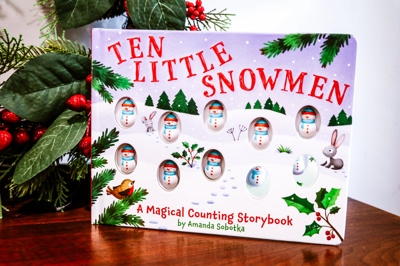 Ten Little Snowmen Board Book