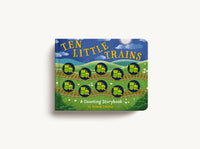 Ten Little Trains Board Book