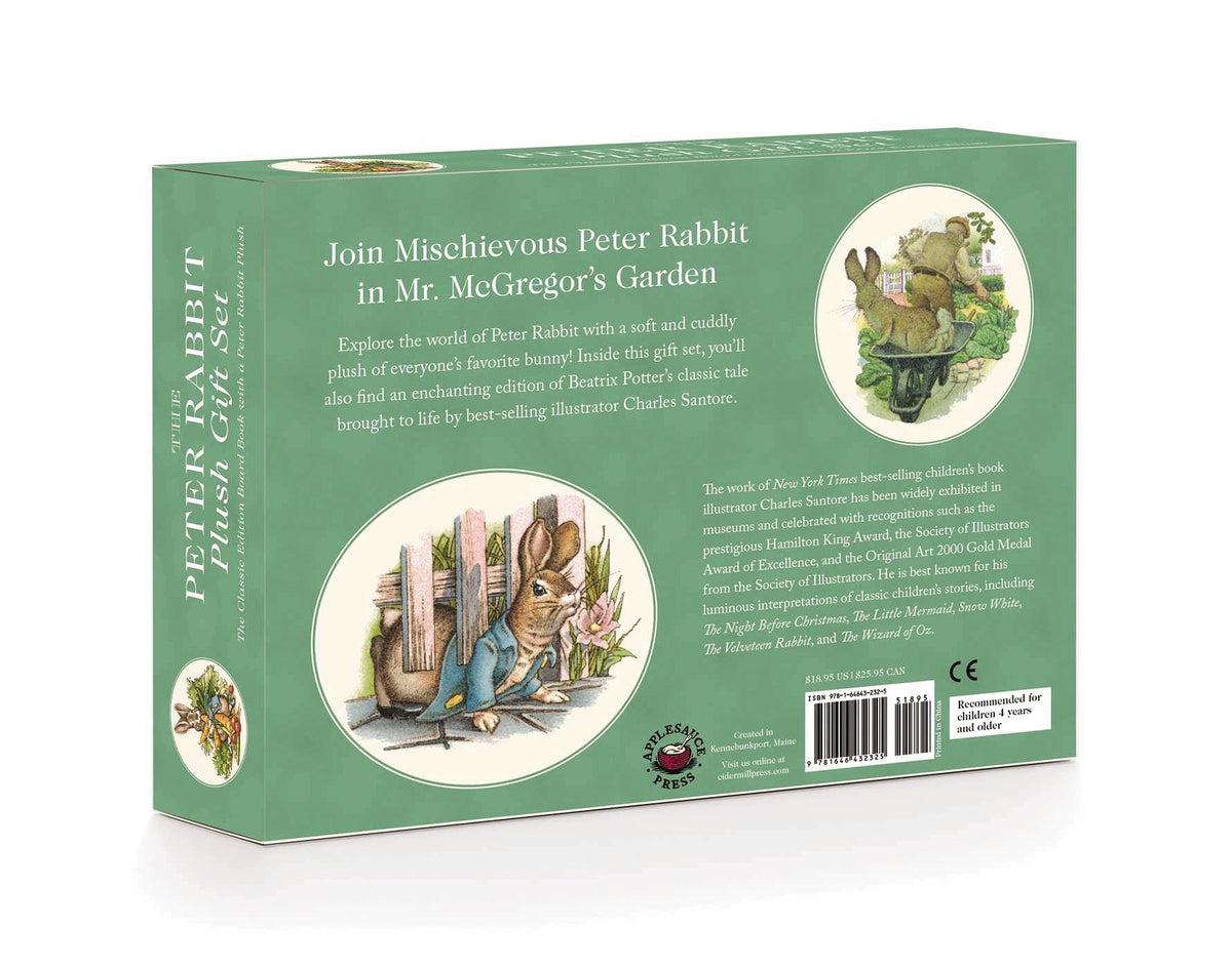 The Classic Tale of Peter Rabbit Book & Plush Toy Gift Set