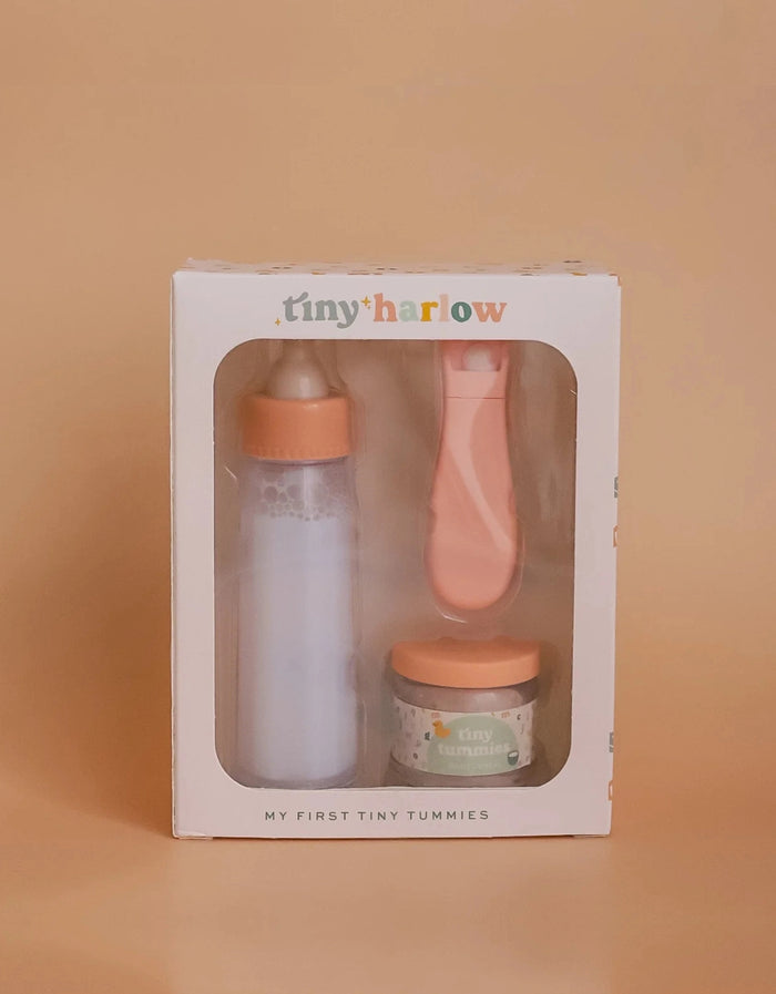 Tiny Harlow Tiny Tummies Milk & Cereal Gift Set