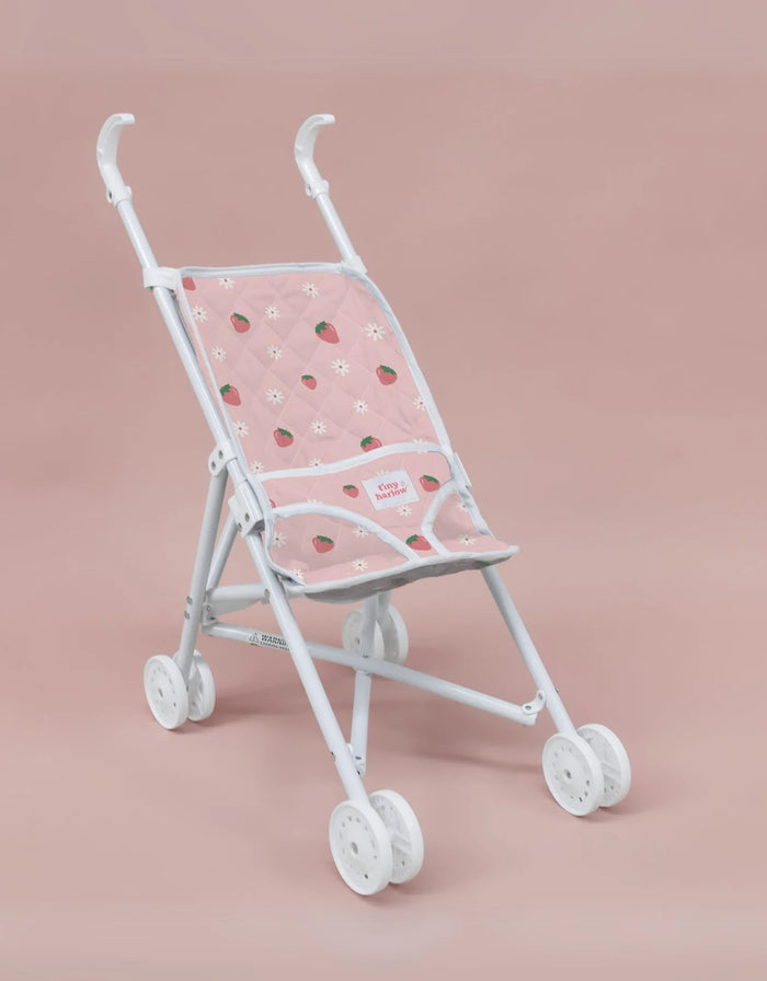 Tiny Harlow Strawberry Picnic Dolls Stroller