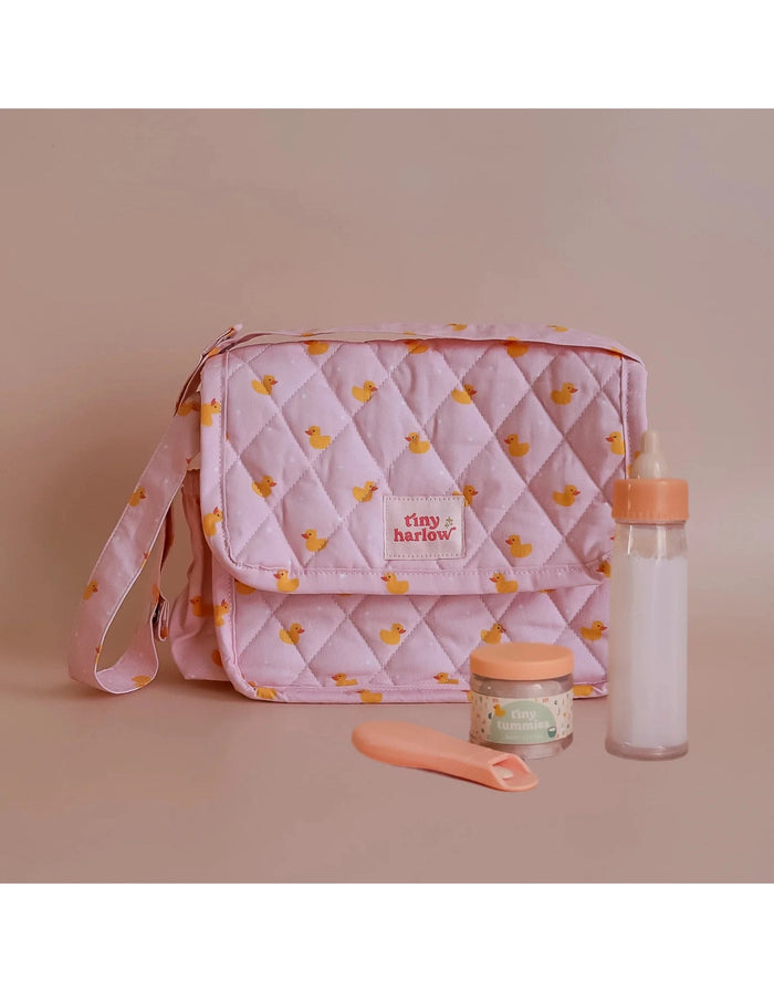 Tiny Harlow Tiny Nurturers Pink Ducky Set