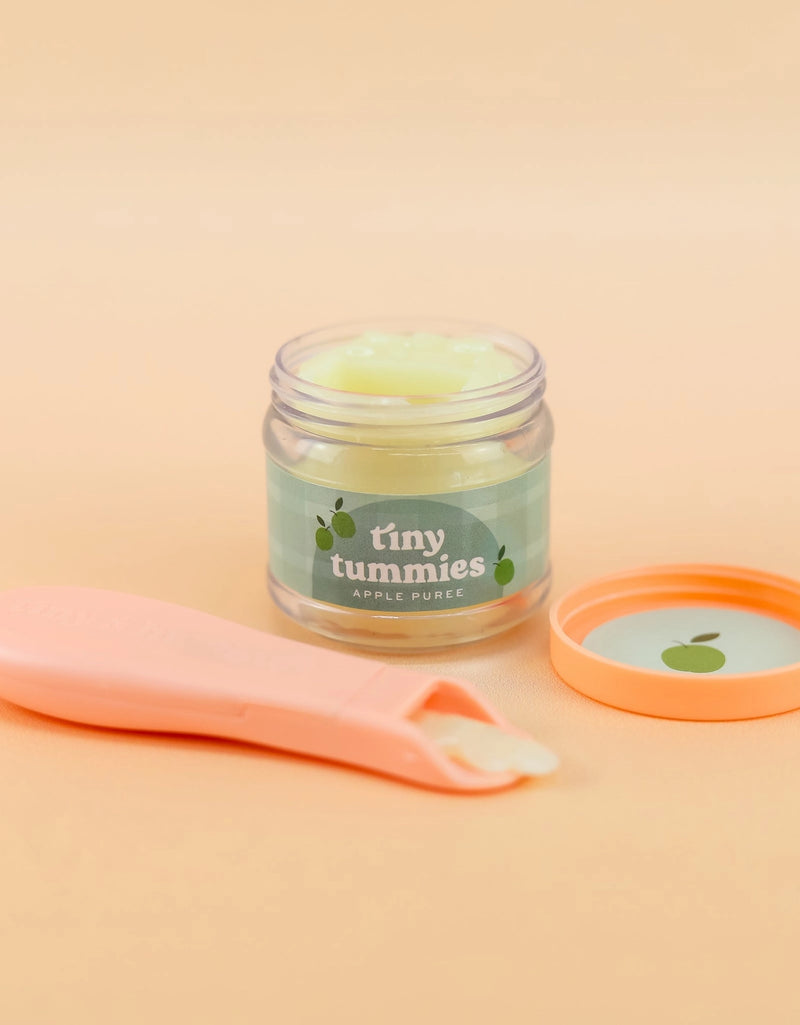 Tiny Harlow Tiny Tummies Apple Jelly Food Jar & Spoon Set