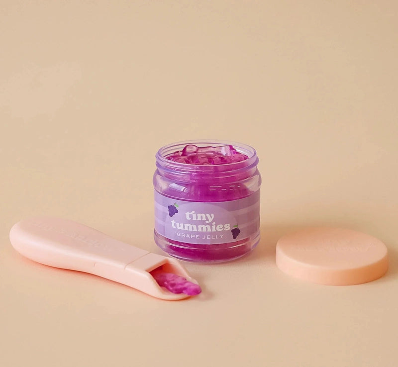 Tiny Harlow Tiny Tummies Grape Jelly Food Jar & Spoon Set