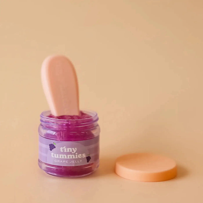 Tiny Harlow Tiny Tummies Grape Jelly Food Jar & Spoon Set