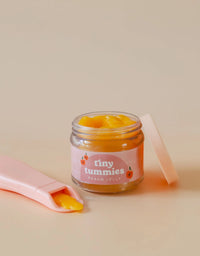 Tiny Harlow Tiny Tummies Peach Jelly Food Jar & Spoon Set