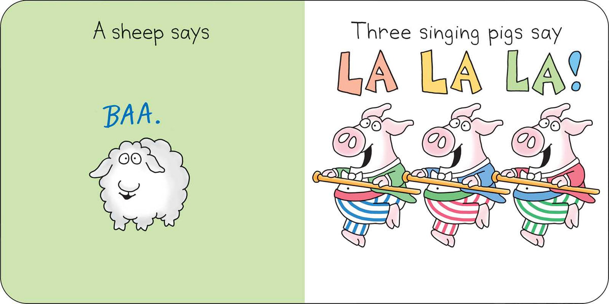 Moo, Baa, La La La! Board Book