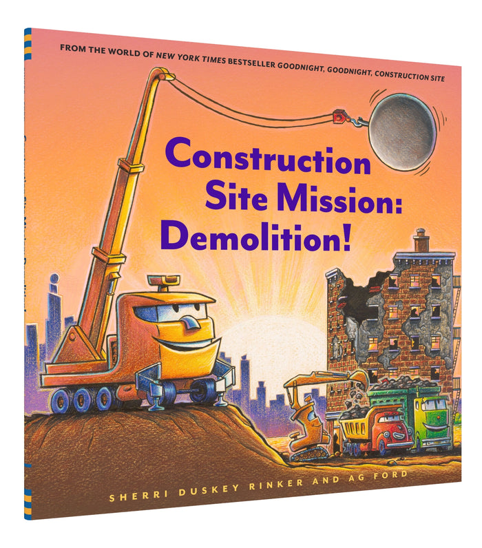 Construction Site Mission: Demolition! Hardcover Book