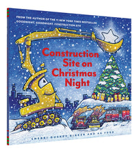 Construction Site On Christmas Night Hardcover Book