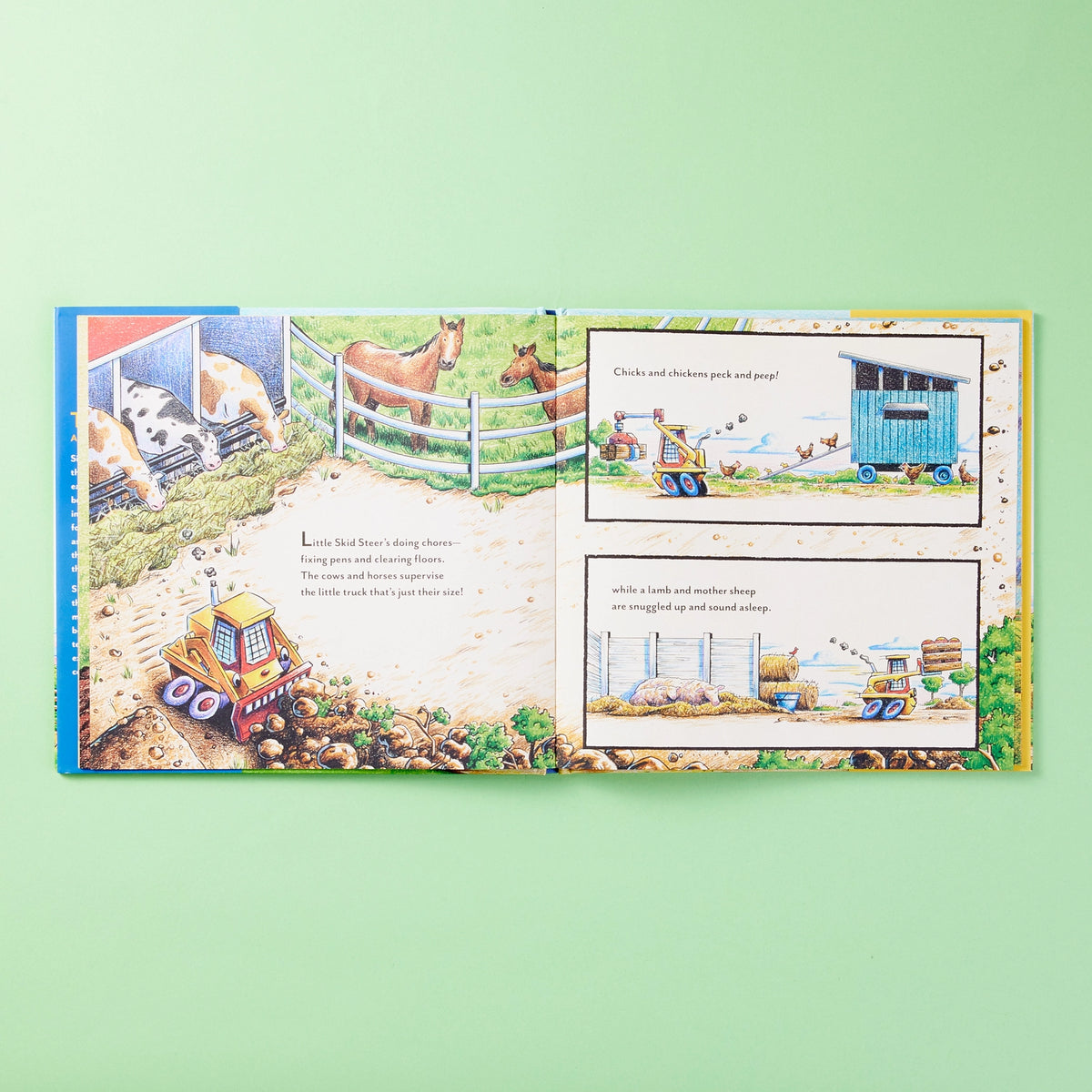 Construction Site: Farming Strong All Year Long Hardcover Book