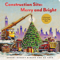 Construction Site: Merry and Bright Hardcover Book