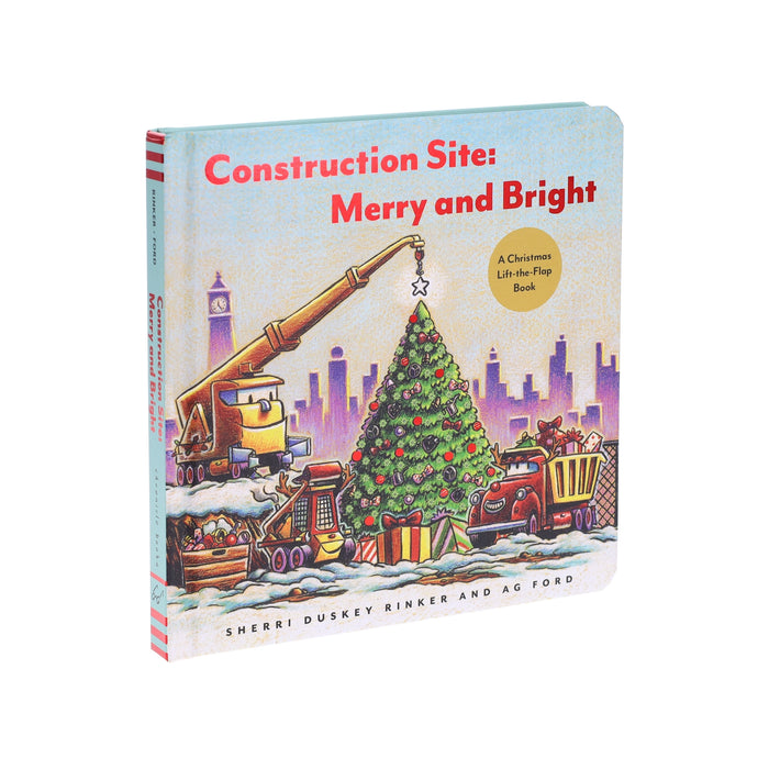 Construction Site: Merry and Bright Hardcover Book