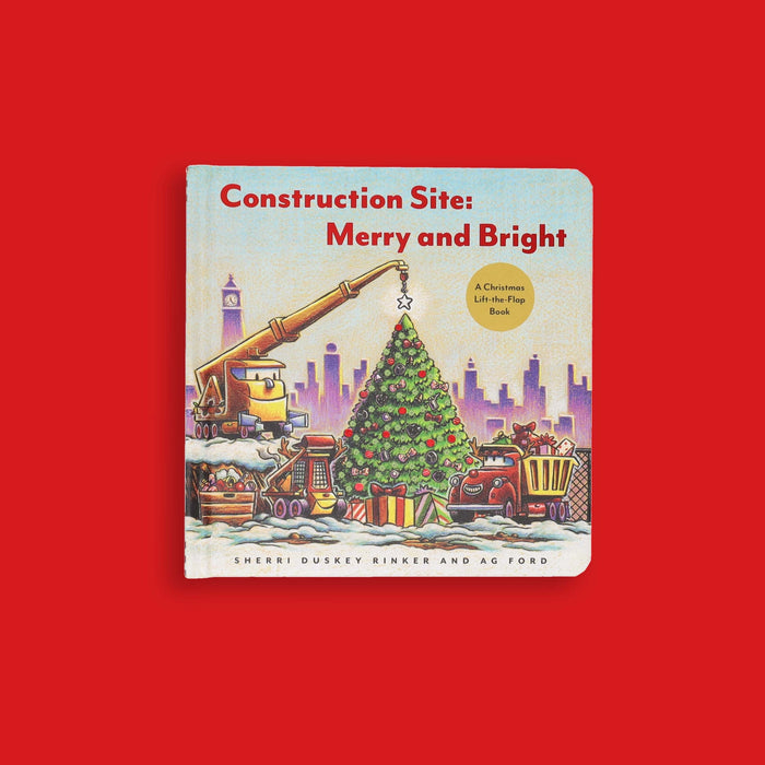 Construction Site: Merry and Bright Hardcover Book