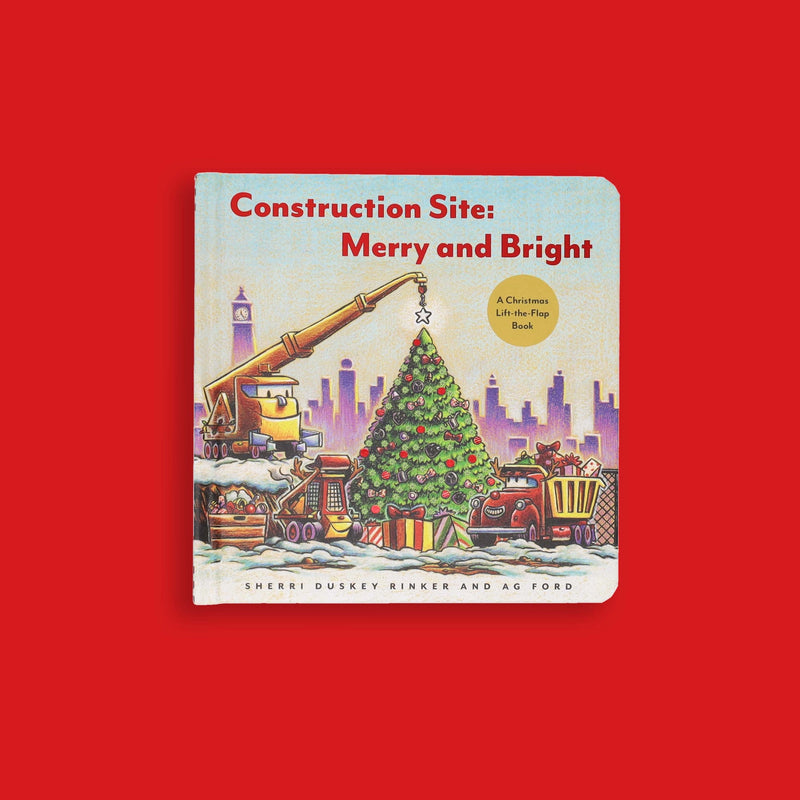 Construction Site: Merry and Bright Hardcover Book