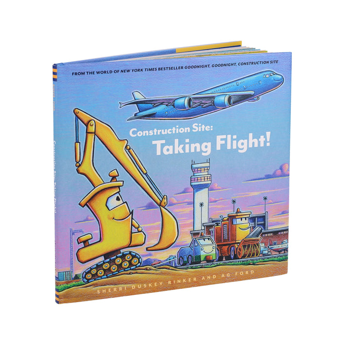 Construction Site: Taking Flight! Hardcover Book